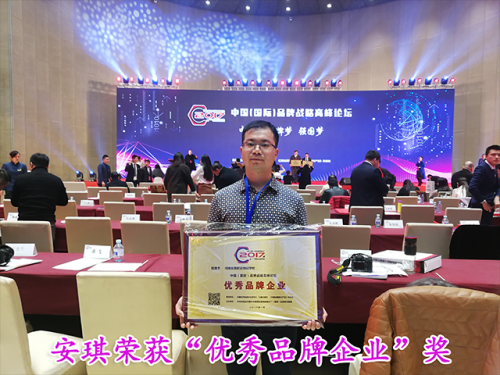 河南安琪被评为2017年度国际护理行业优秀品牌企业