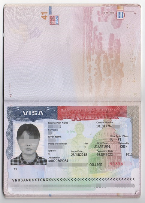 2018年顺利获批美国签证——吴护士