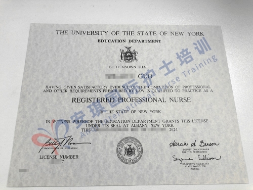 29岁郭护士105题顺利获得RN证书！