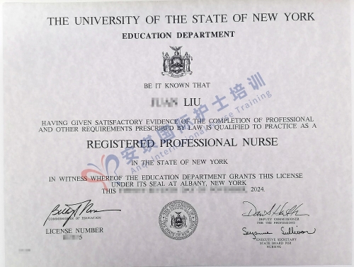 恭喜43岁刘护士考过RN，成功拿下RN证书！