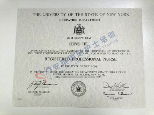恭喜何护士成功拿下美国注册护士RN证书