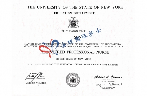 今日份RN好消息！ 恭喜孙护士获得美国RN证书！